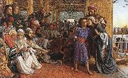 William Holman Hunt The Finding of the Saviour in the Temple painting